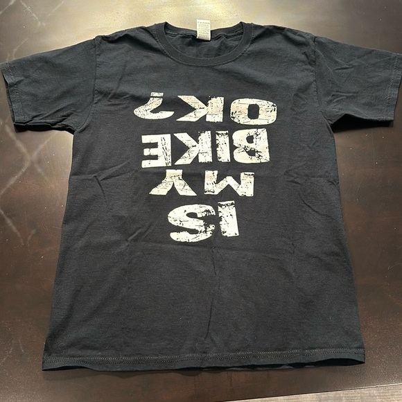 🚴 youth Tshirt Sz L custom NWOT - Picture 1 of 6